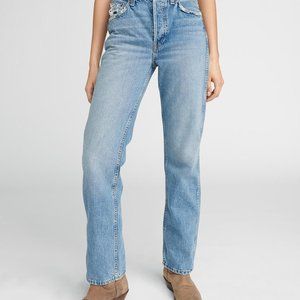 RE/DONE High Rise Loose Jeans NWT, Size 25